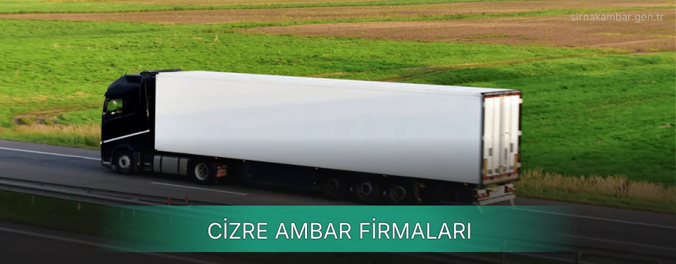 Cizre Ambar Taşımacılık Cizre Ambar Taşımacılık