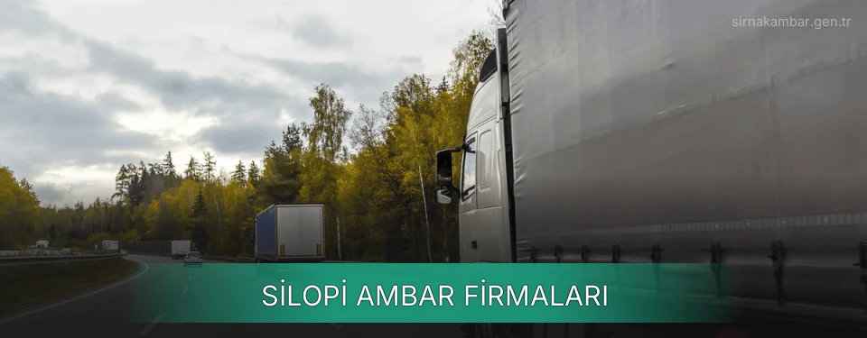 Silopi Ambar Taşımacılık Silopi Ambar Taşımacılık