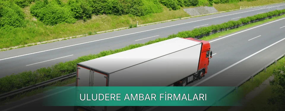 Uludere Ambar Taşımacılık Uludere Ambar Taşımacılık